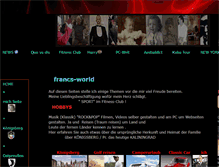 Tablet Screenshot of francs-world.com